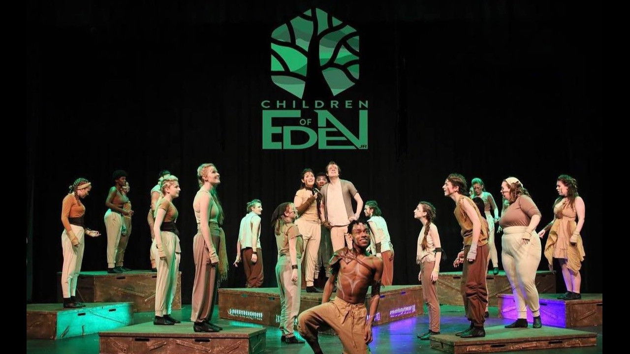 Children of Eden Jr. backdrop