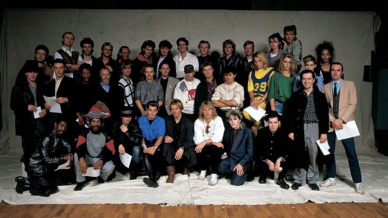 The Making of Do They Know It's Christmas? backdrop