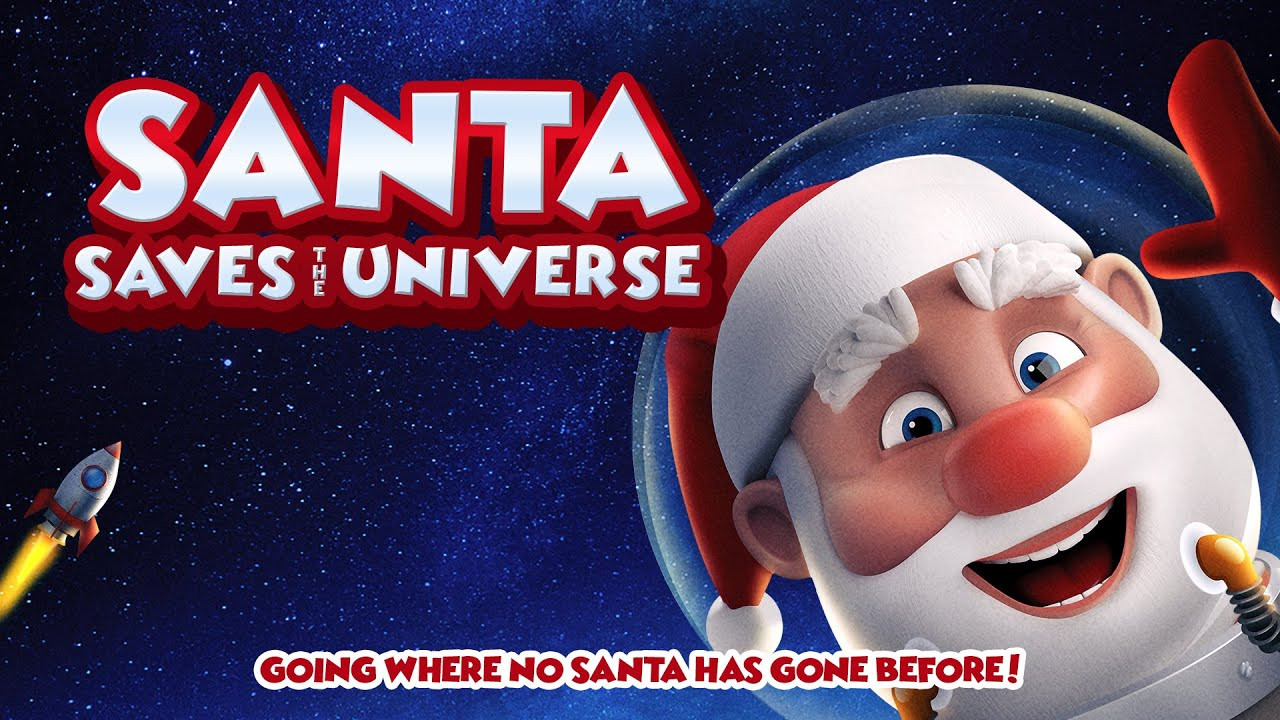 Santa Saves the Universe backdrop