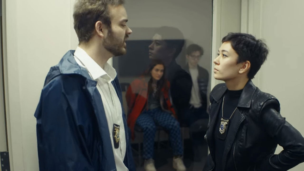 Holiday Heist backdrop