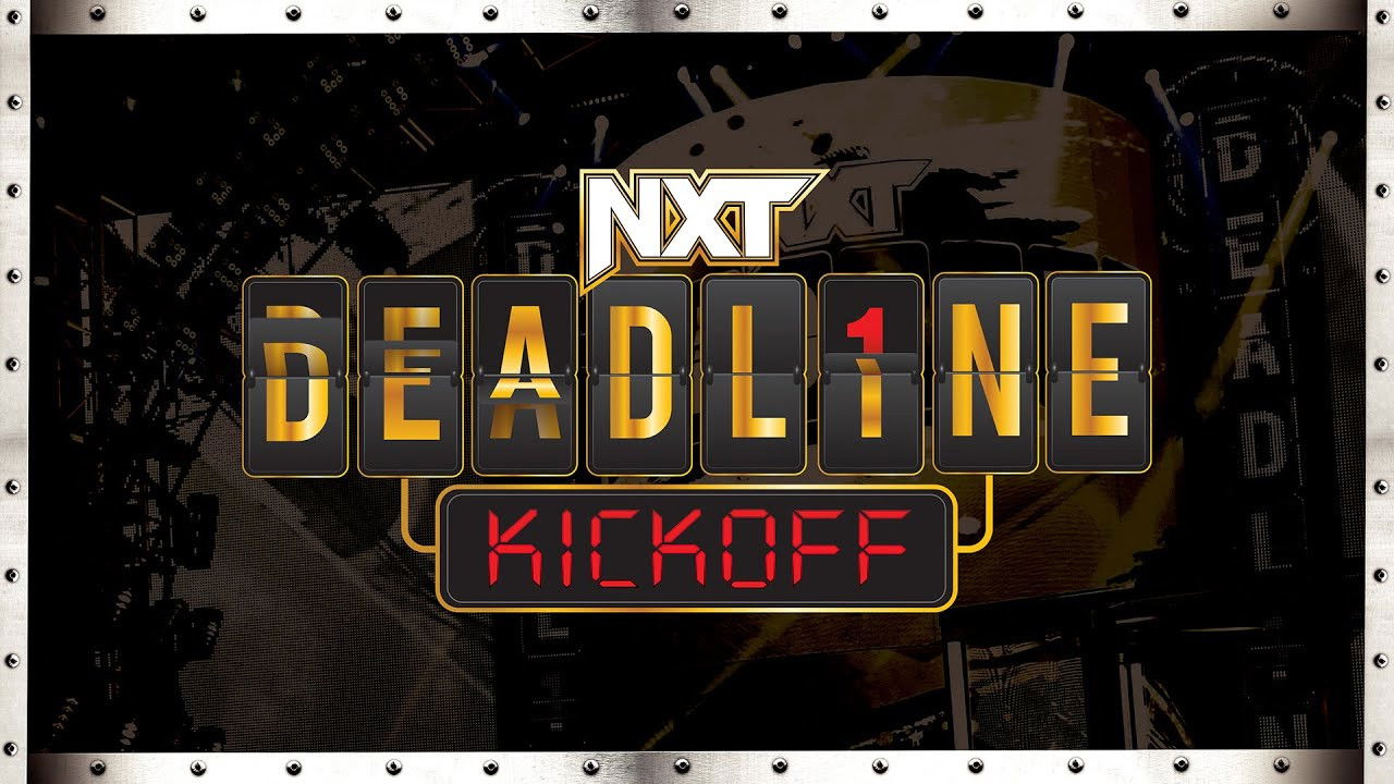 NXT Deadline 2023 Kickoff backdrop