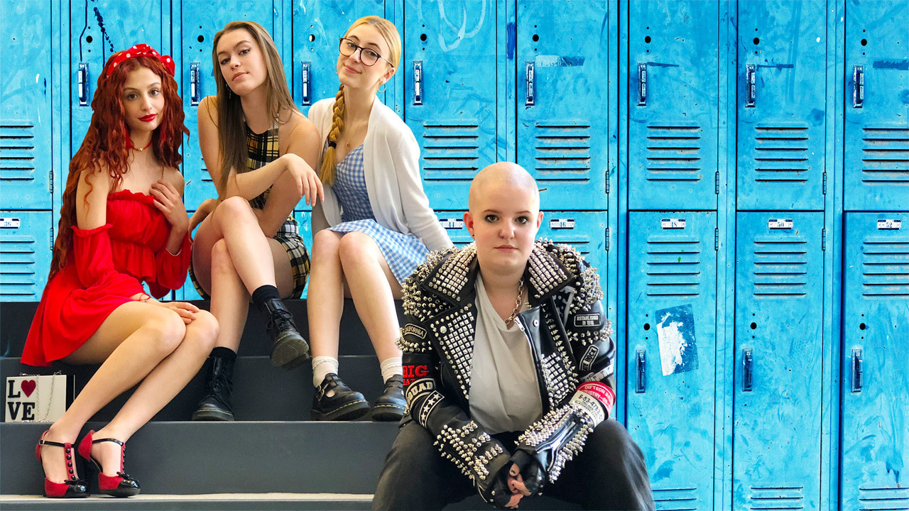 Teenage Girl: Skip Day backdrop