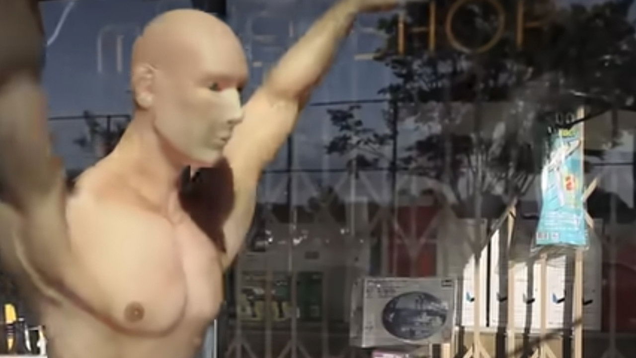 Going to the Store backdrop