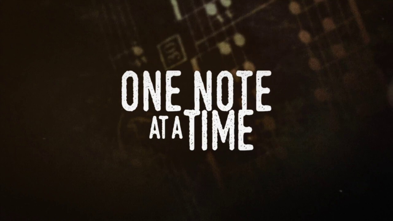 One Note at a Time backdrop