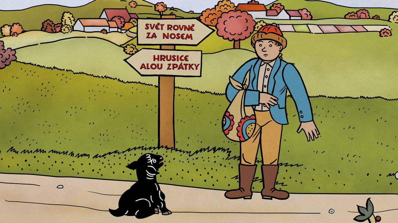 Honza a beránek backdrop