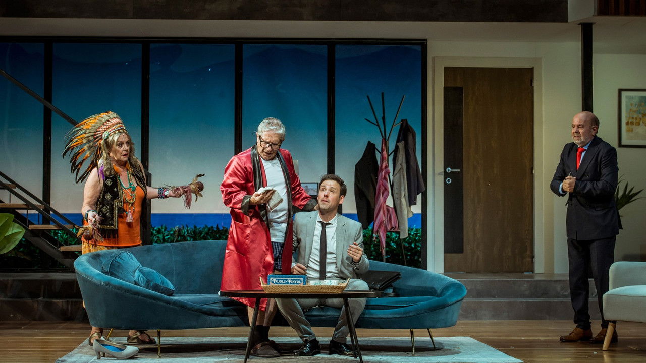 El pare de la núvia backdrop