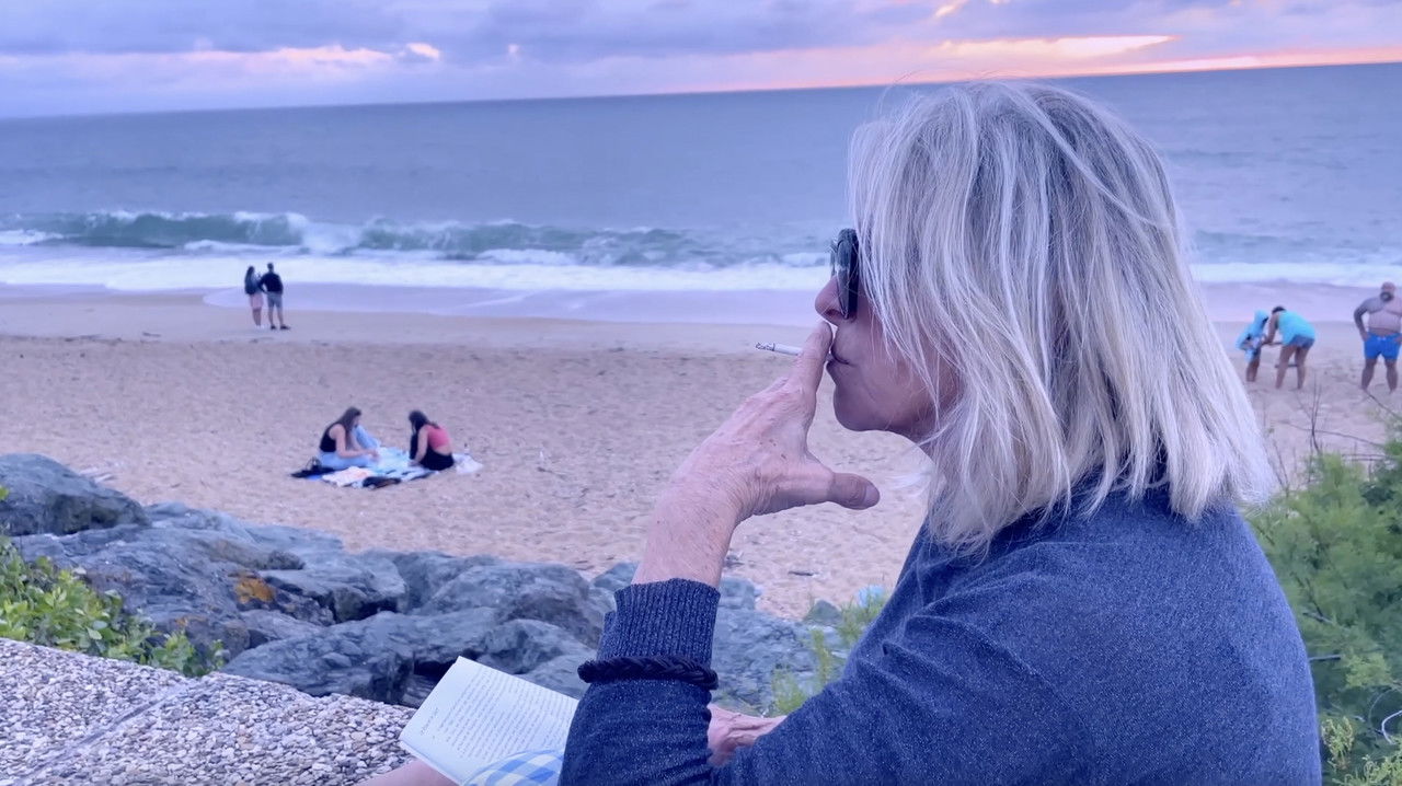 Breaking up then breaking down backdrop