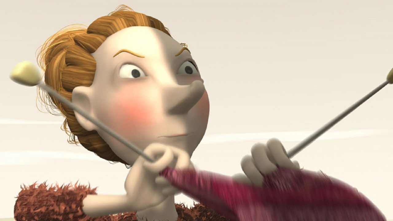 The Last Knit backdrop