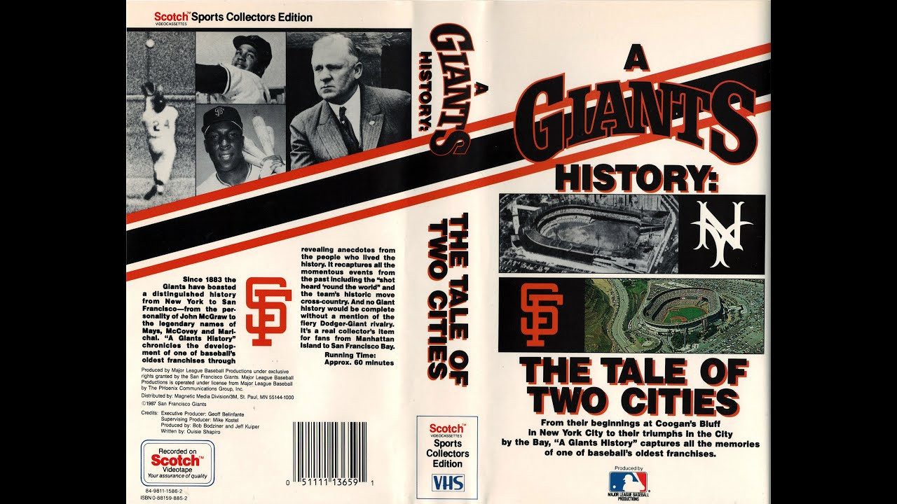 A Giants History: The Tale of Two Cities backdrop