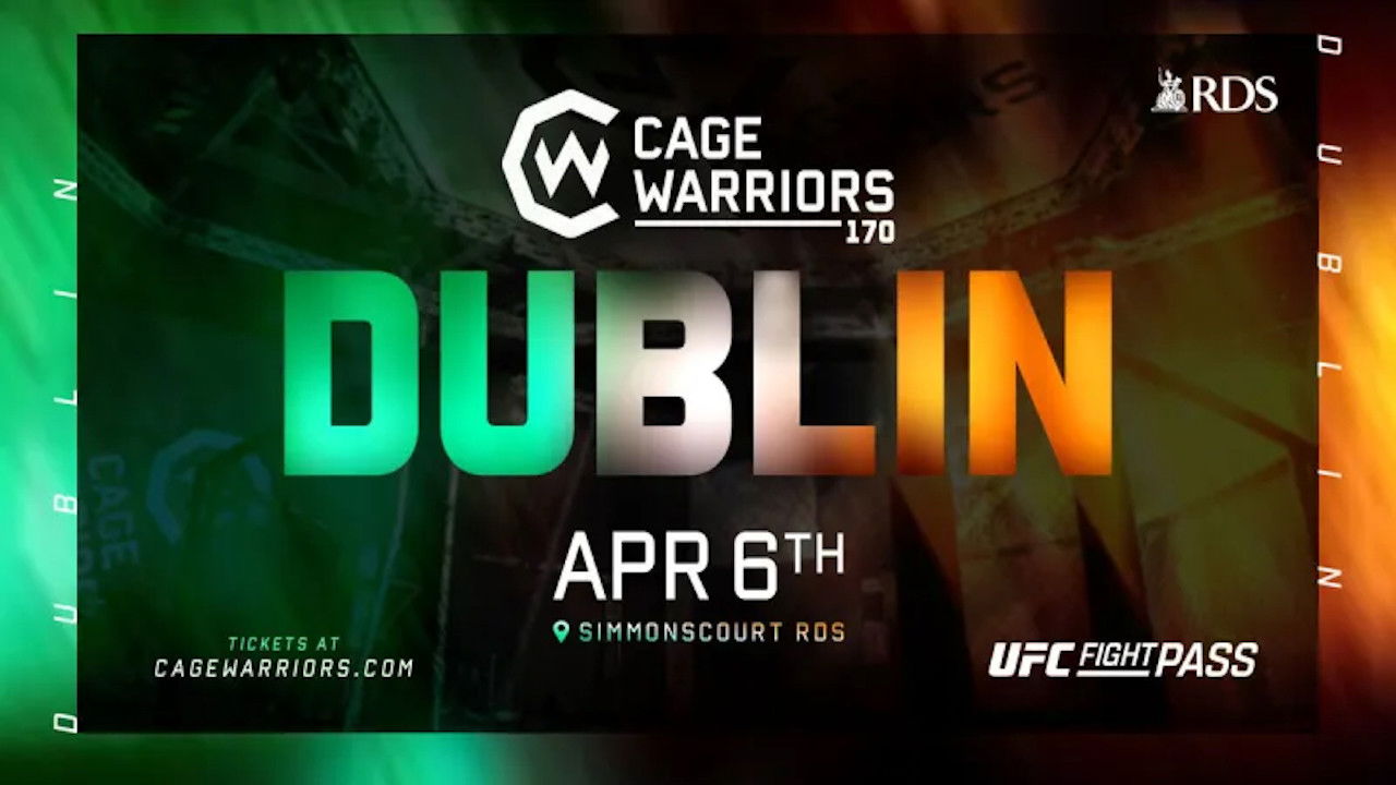 Cage Warriors 170: Dublin backdrop