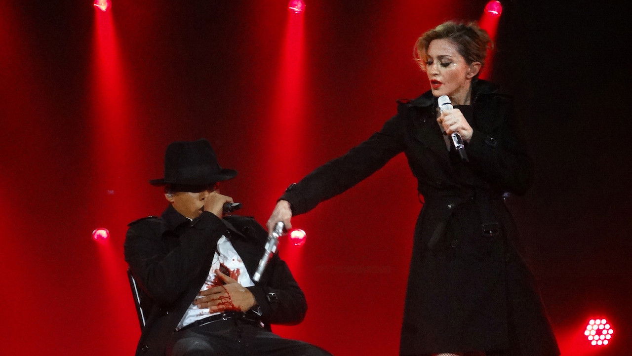 Madonna: Live at Paris Olympia backdrop