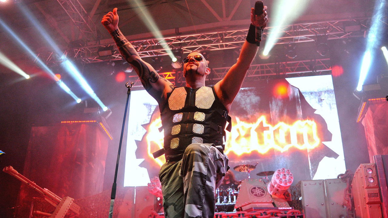 Sabaton - Exit Festival 2021 Livestream backdrop