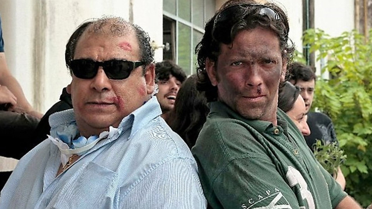 Acción de Policías backdrop