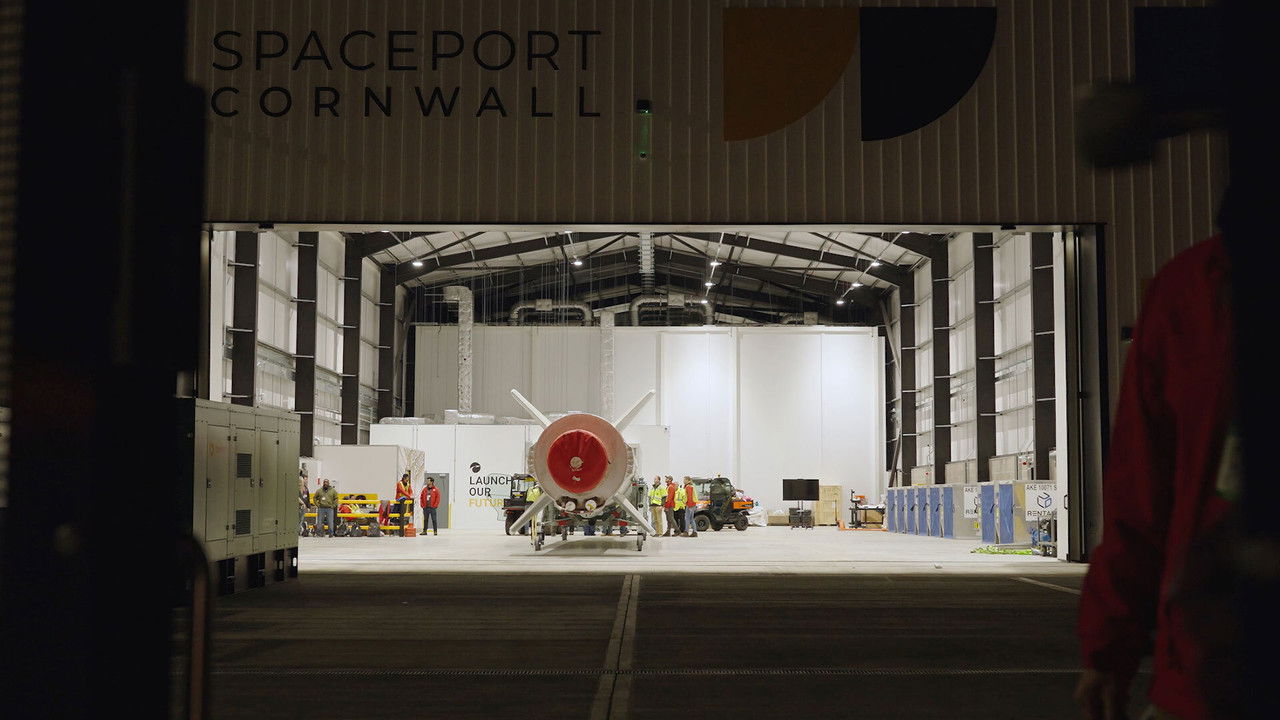 A Very British Space Launch backdrop