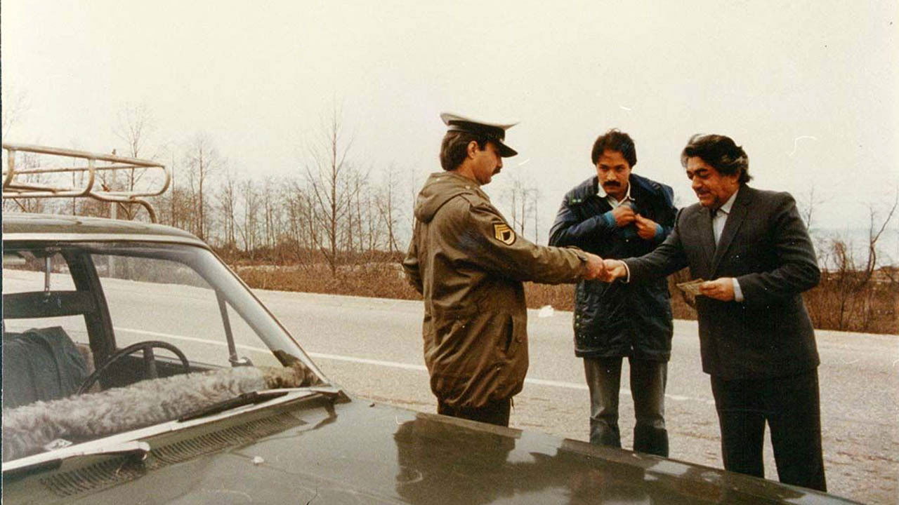 The Suitcase backdrop