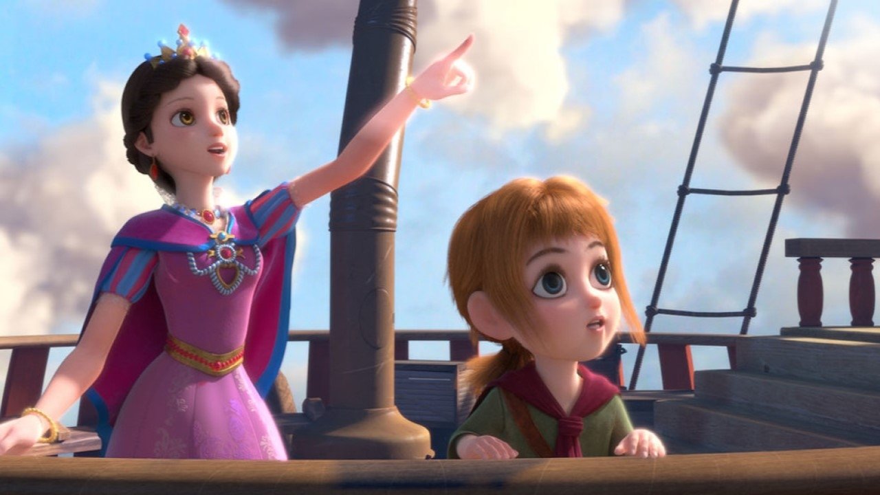 Snow White's New Adventure backdrop