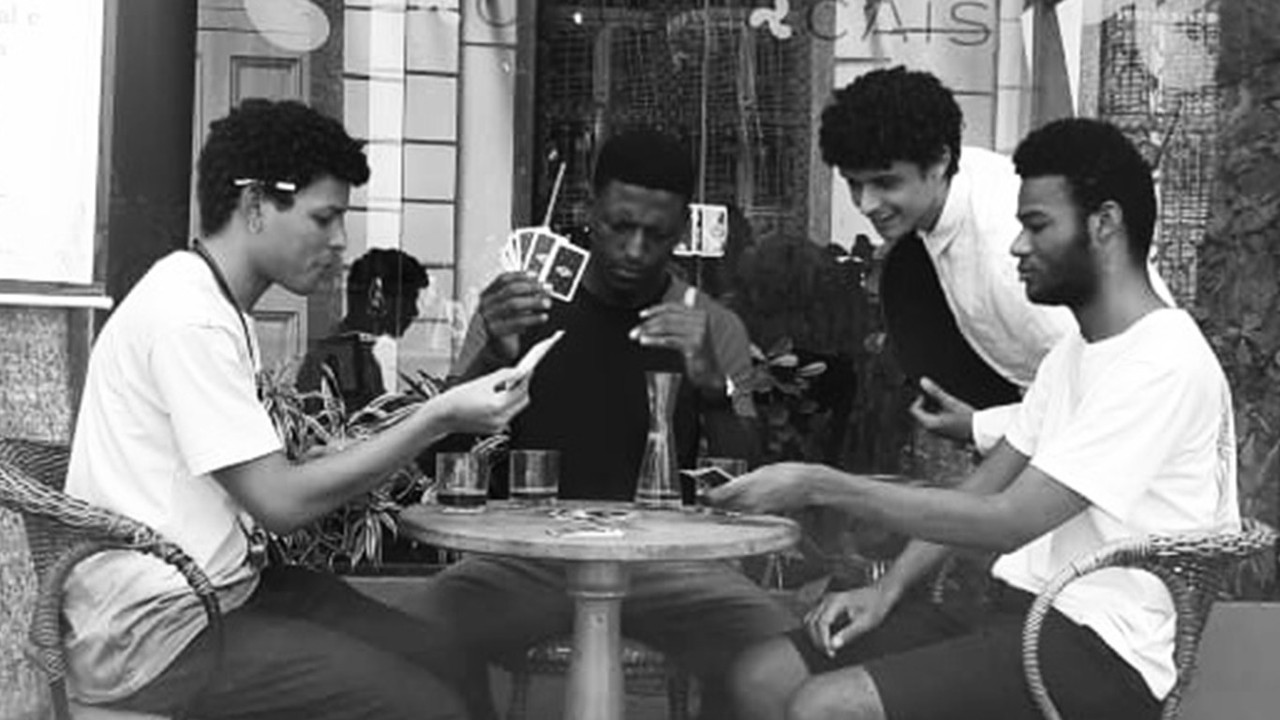 Partida de Cartas backdrop