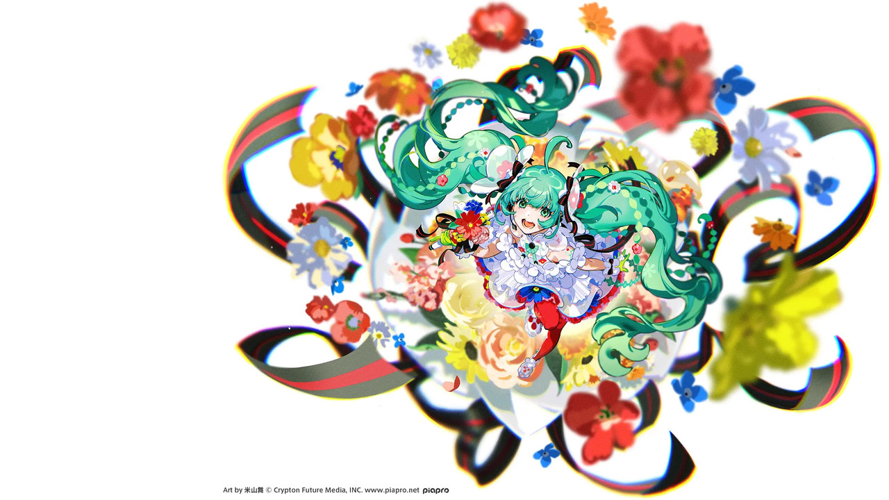 初音未来 JAPAN LIVE TOUR 2025 ～BLOOMING～ backdrop