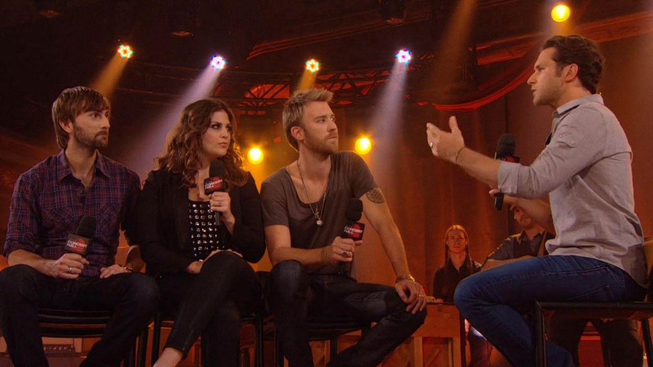 Lady Antebellum - At The Concert Hall backdrop