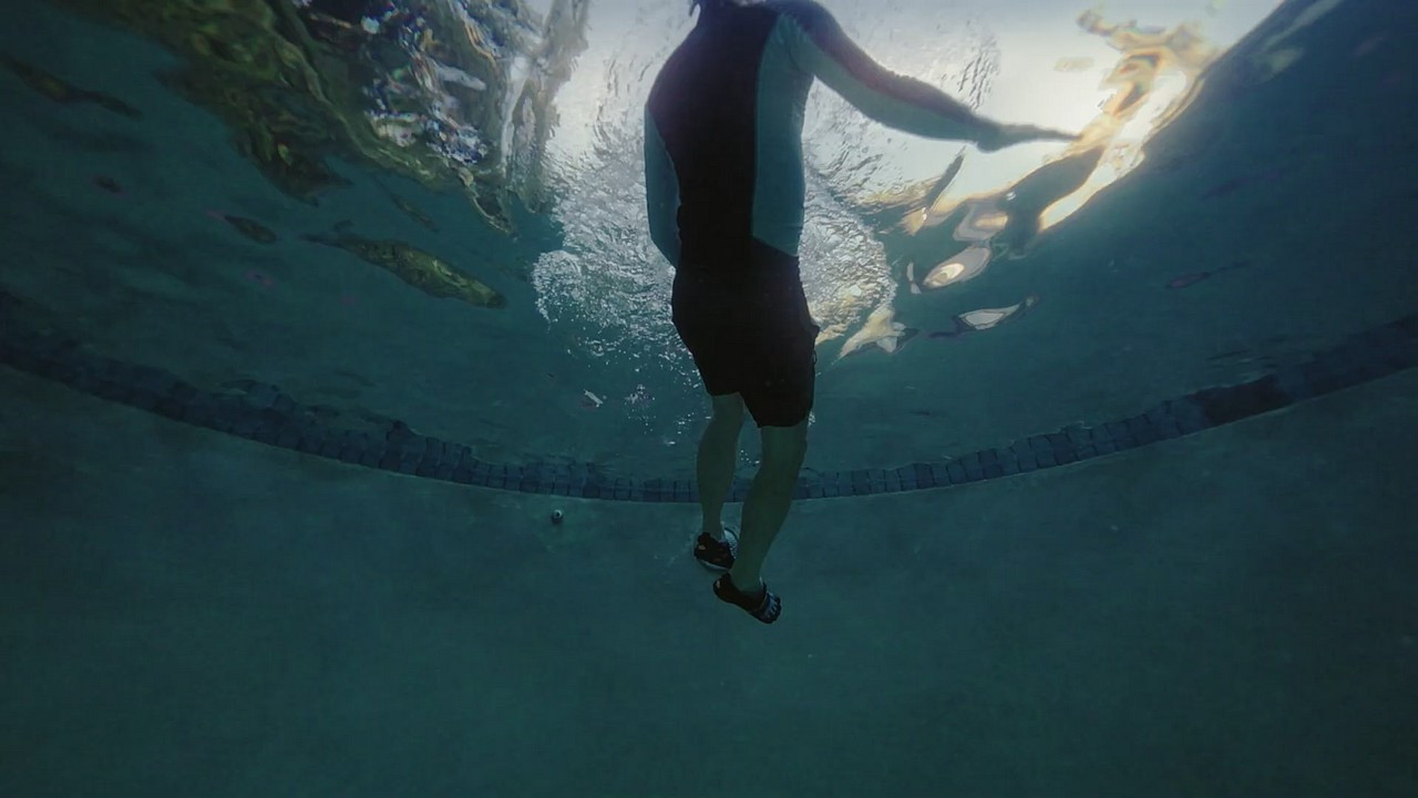 A Swim Lesson backdrop