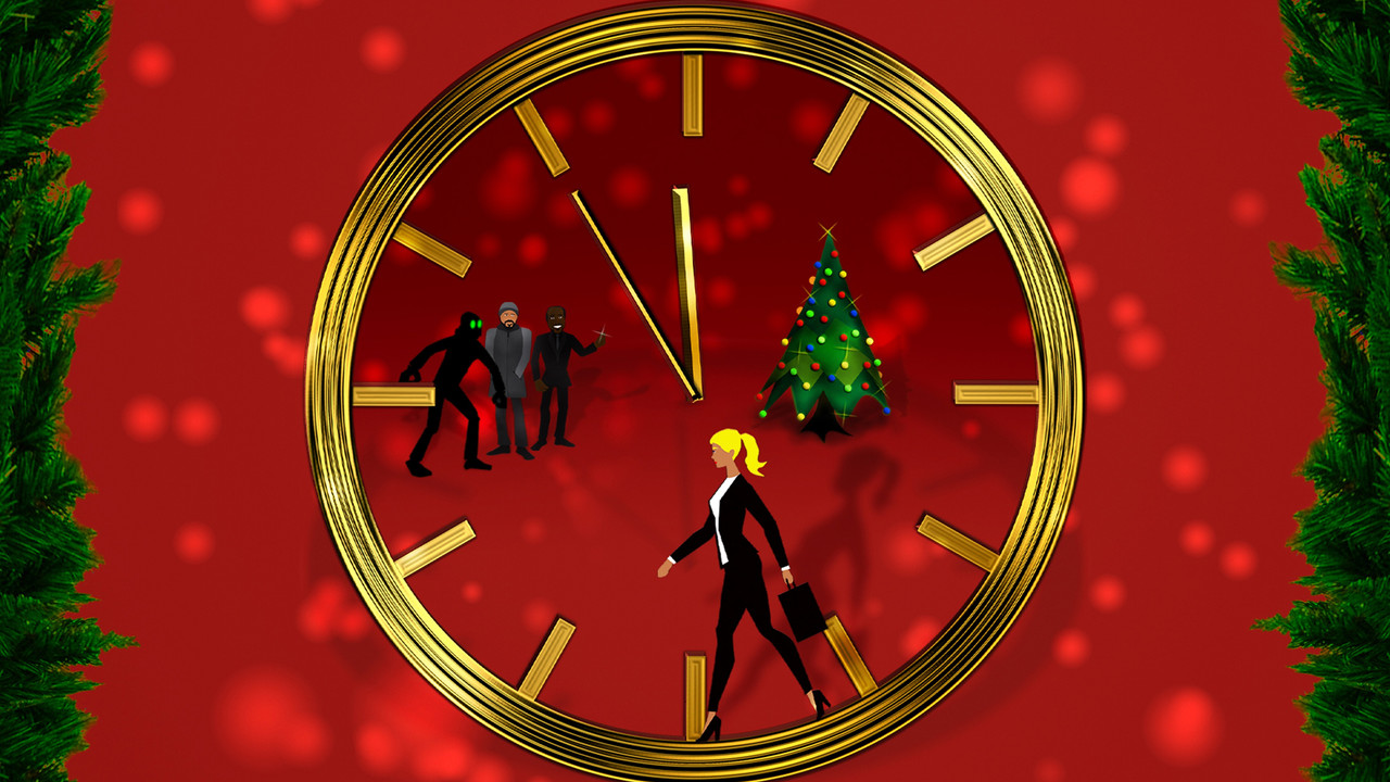 A Christmas Carol backdrop