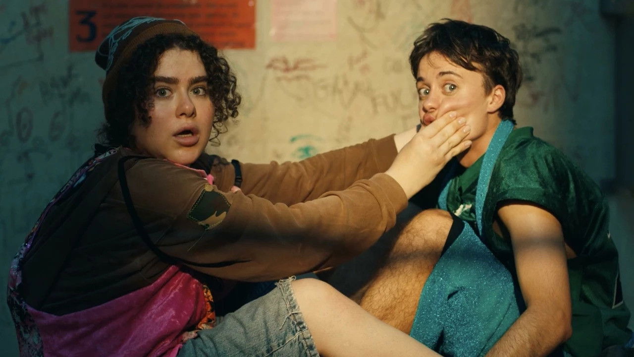 She's the He! backdrop