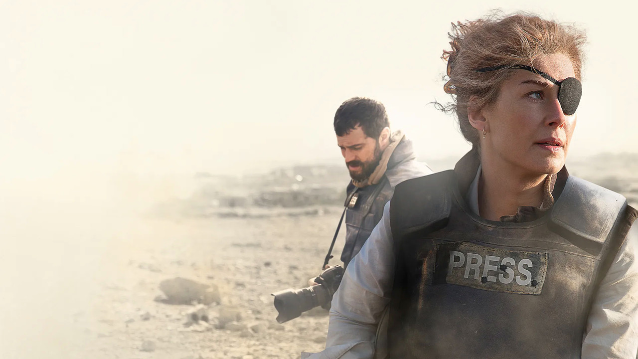 A Private War backdrop