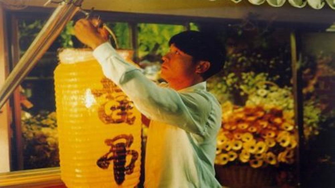 Happy Funeral Director backdrop