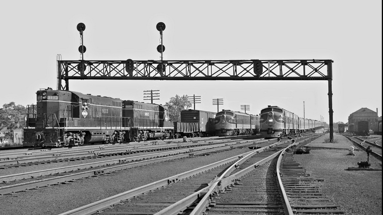 Railroaders backdrop