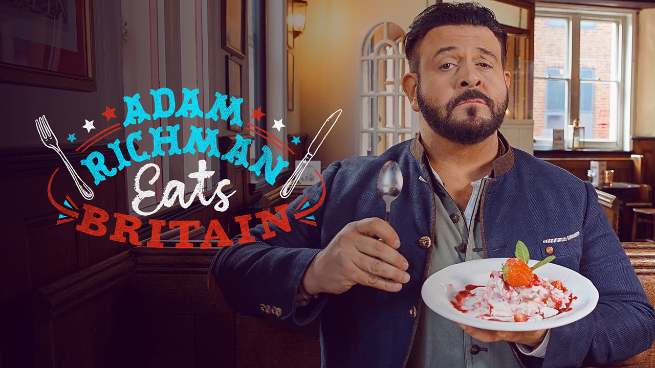 Adam Richman Eats Britain backdrop