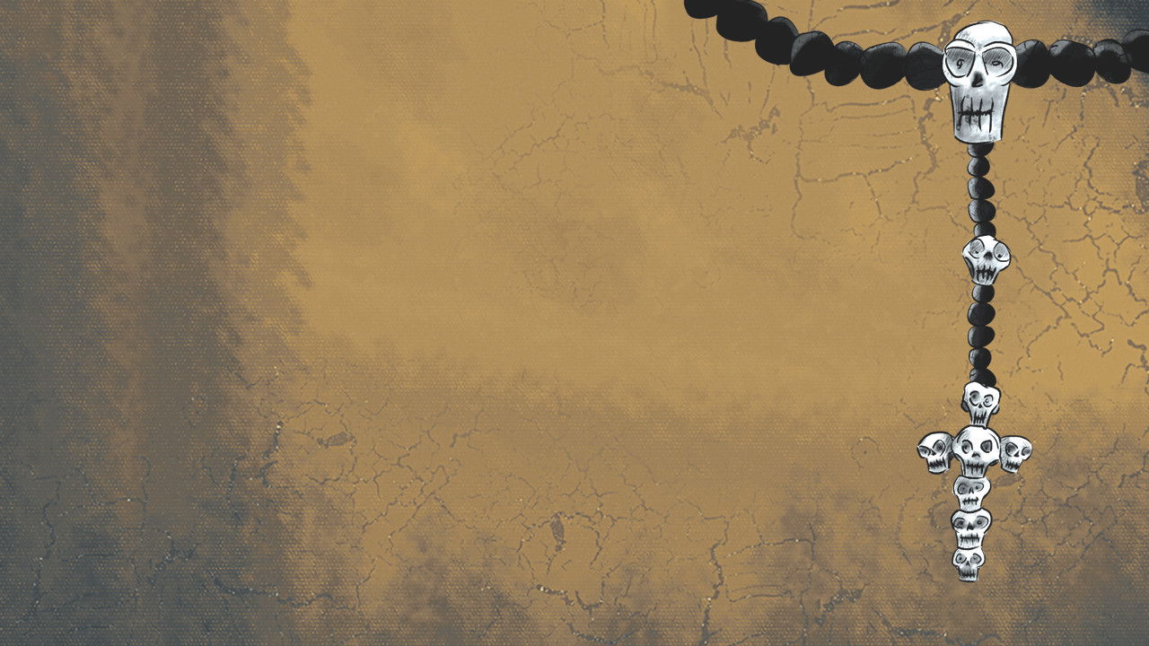 The Skull Rosary of Frao' Ranggoh backdrop