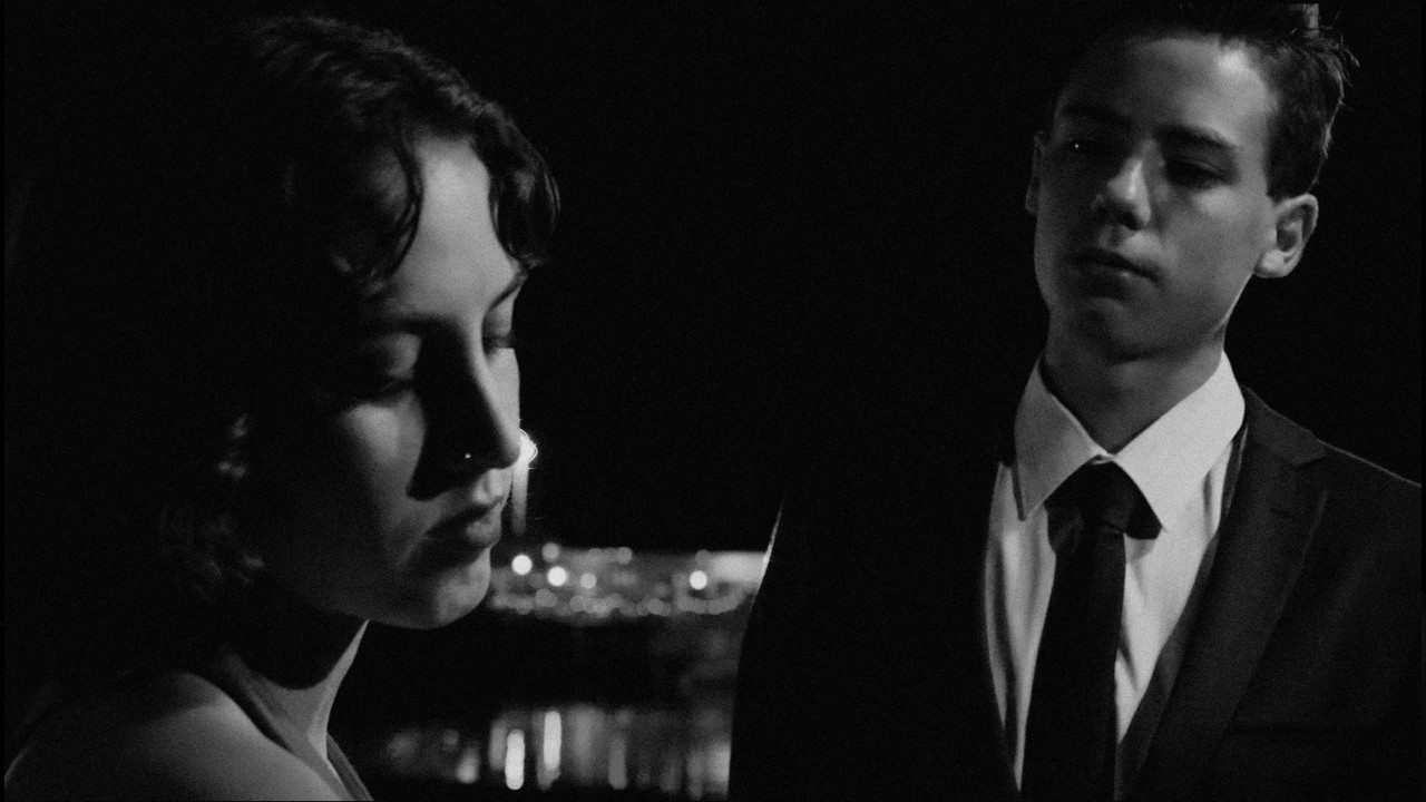 A film Noir backdrop