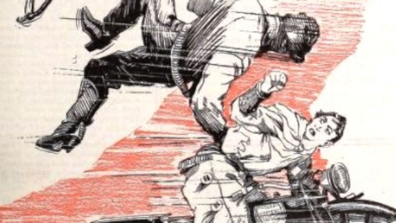 The Fighting Ranger backdrop