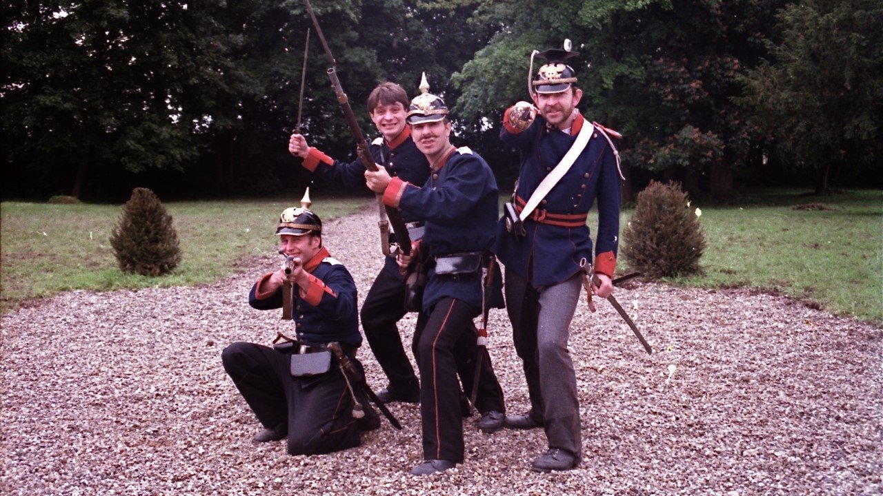 The Alsatians or the two Mathilde backdrop