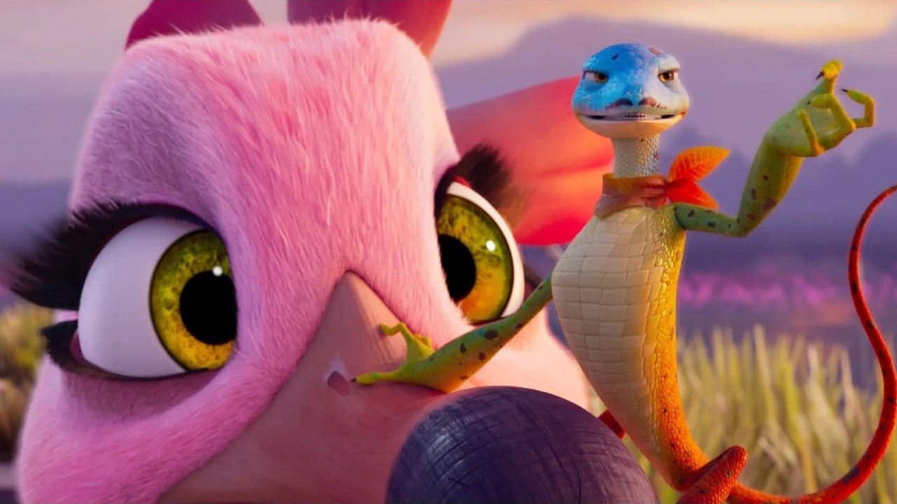 Flamin­go Flamenco backdrop