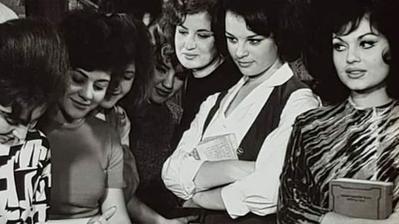 Young Girls backdrop