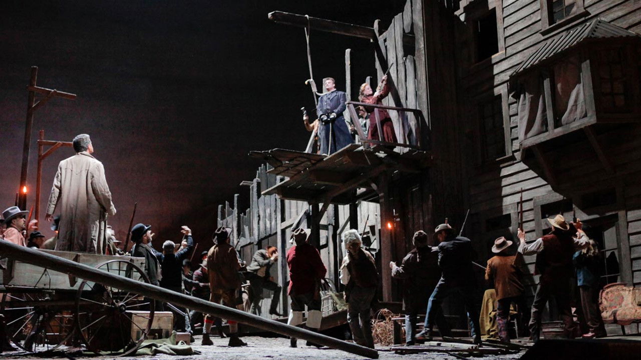 The Metropolitan Opera: La Fanciulla del West backdrop