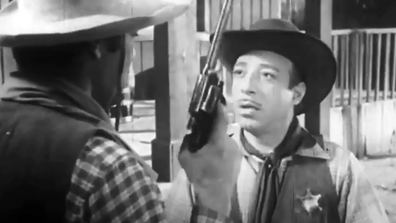 El último cowboy backdrop