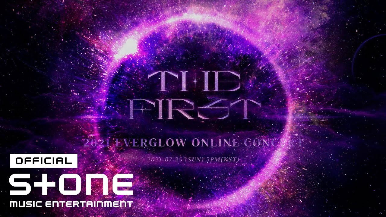2021 EVERGLOW Online Concert [The First] backdrop