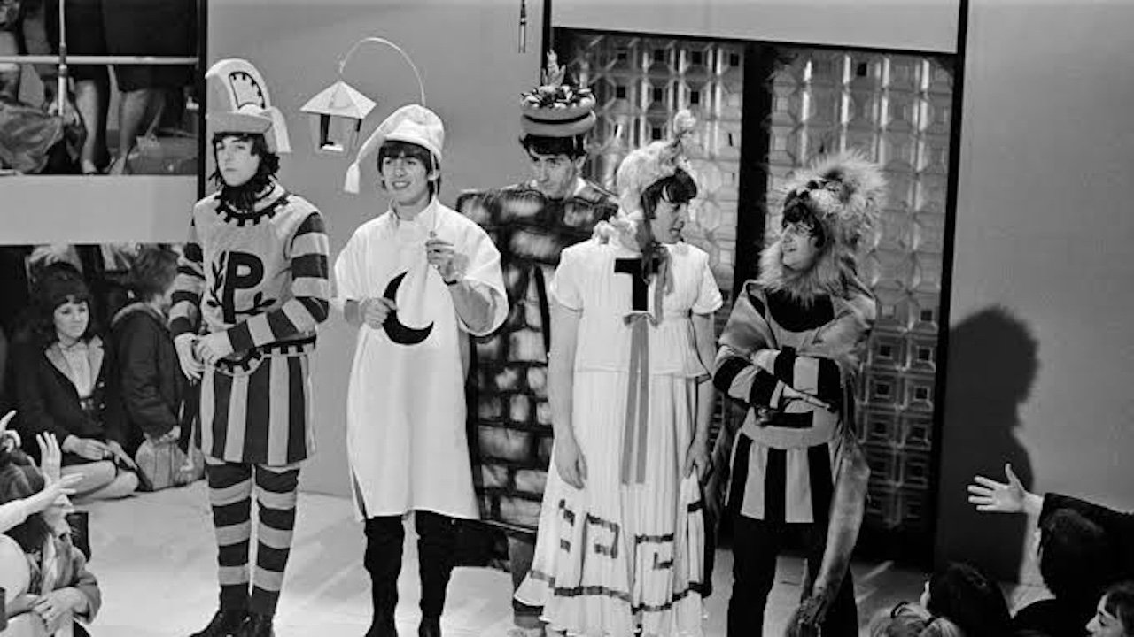 Around the Beatles backdrop