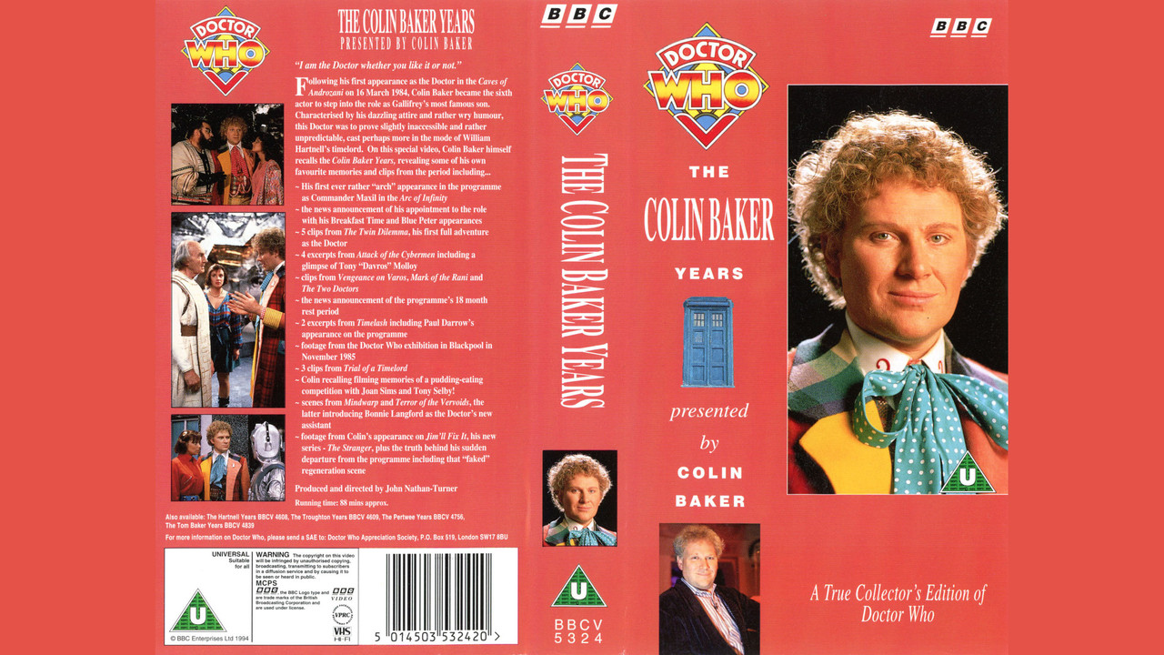 Doctor Who: The Colin Baker Years backdrop