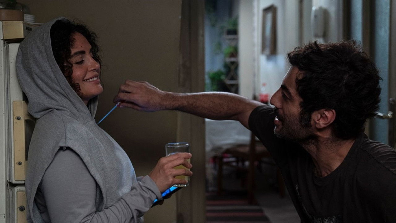 Highway Deer backdrop