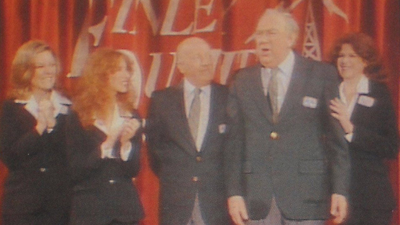 Bob & Ray, Jane, Laraine & Gilda backdrop