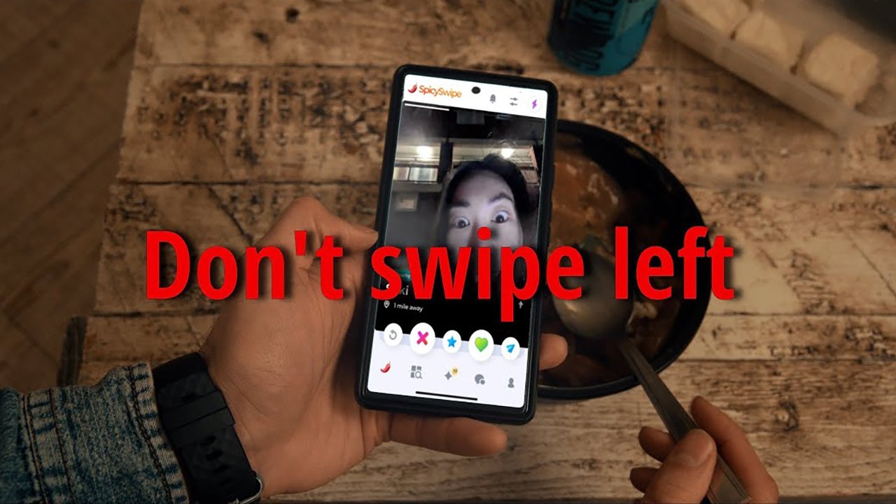 Don't swipe left - One Minute Short Film backdrop