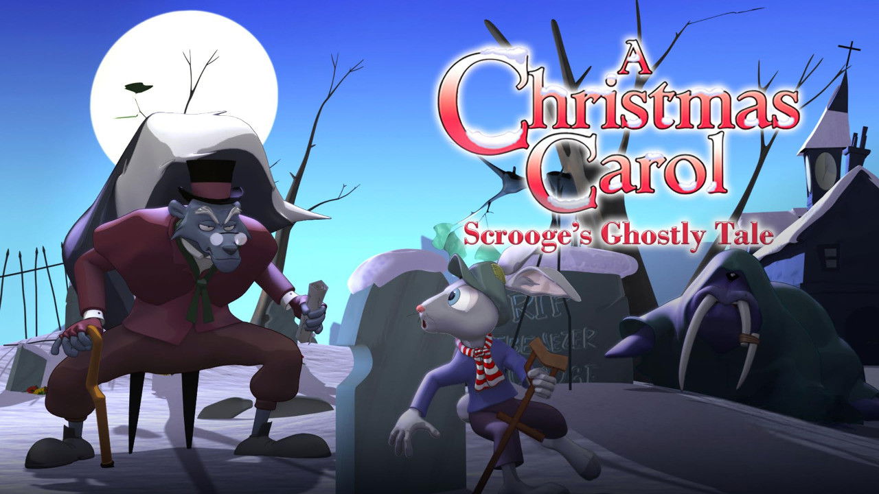 A Christmas Carol backdrop
