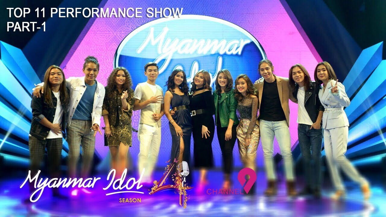 Myanmar Idol backdrop