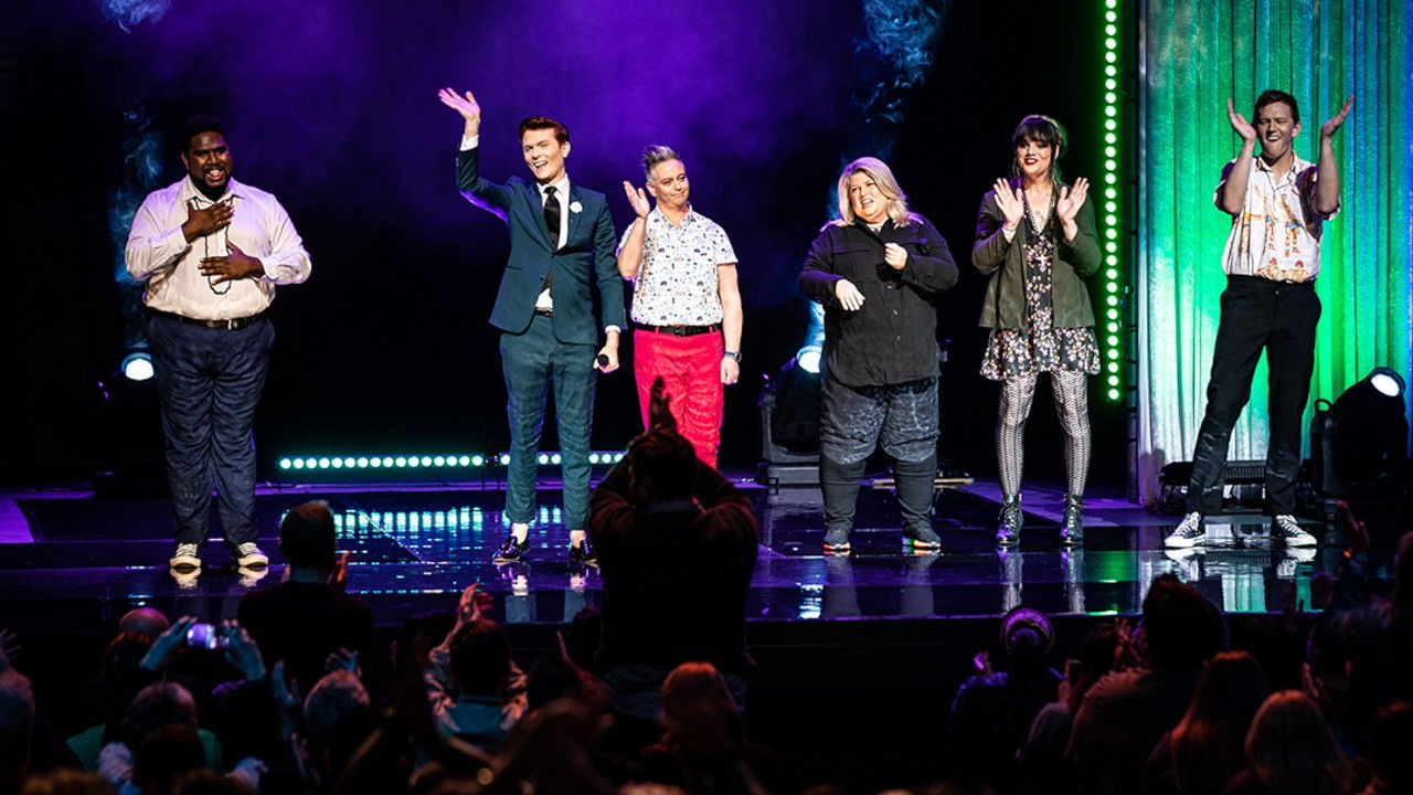 Rhys Nicholson's Big Queer Comedy Concert backdrop