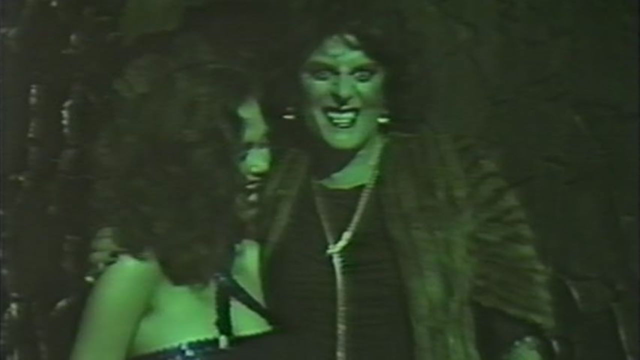 Night of the Living Babes backdrop