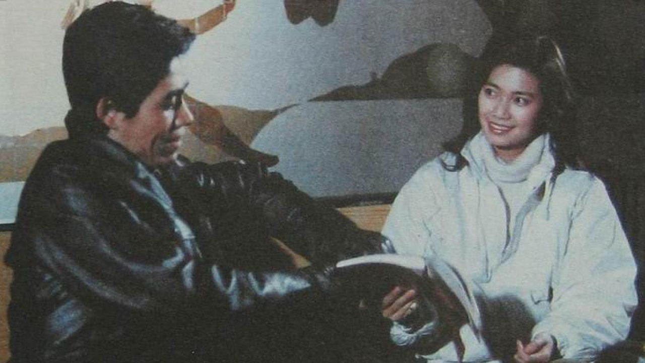 Angel and Devil backdrop