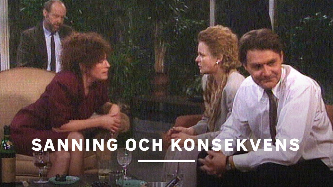 Sanning och konsekvens backdrop